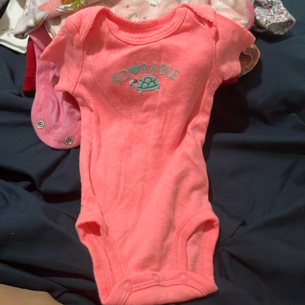 Adorable Pink Kids One Piece